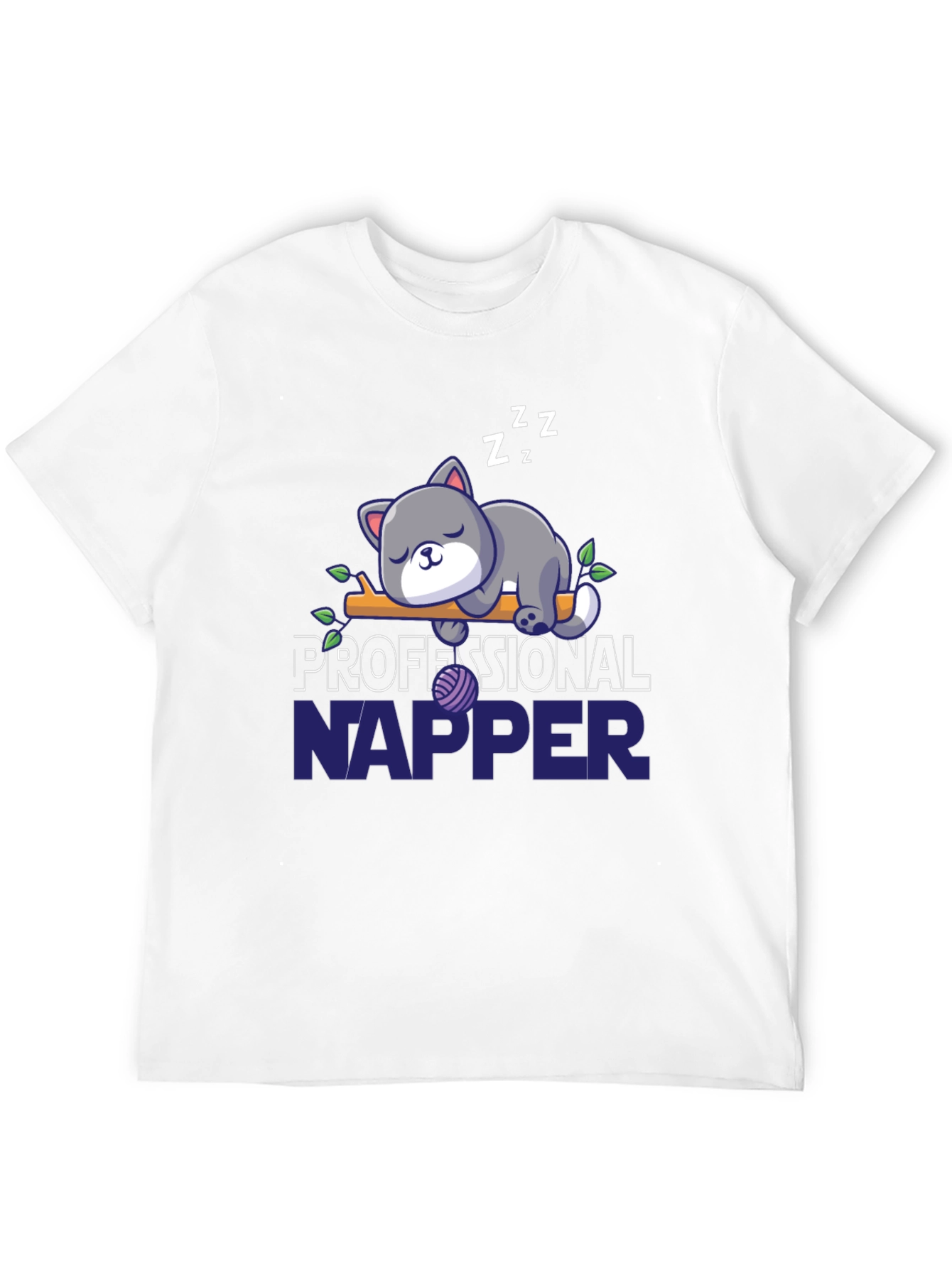 Professional Napper Cat T-Shirt