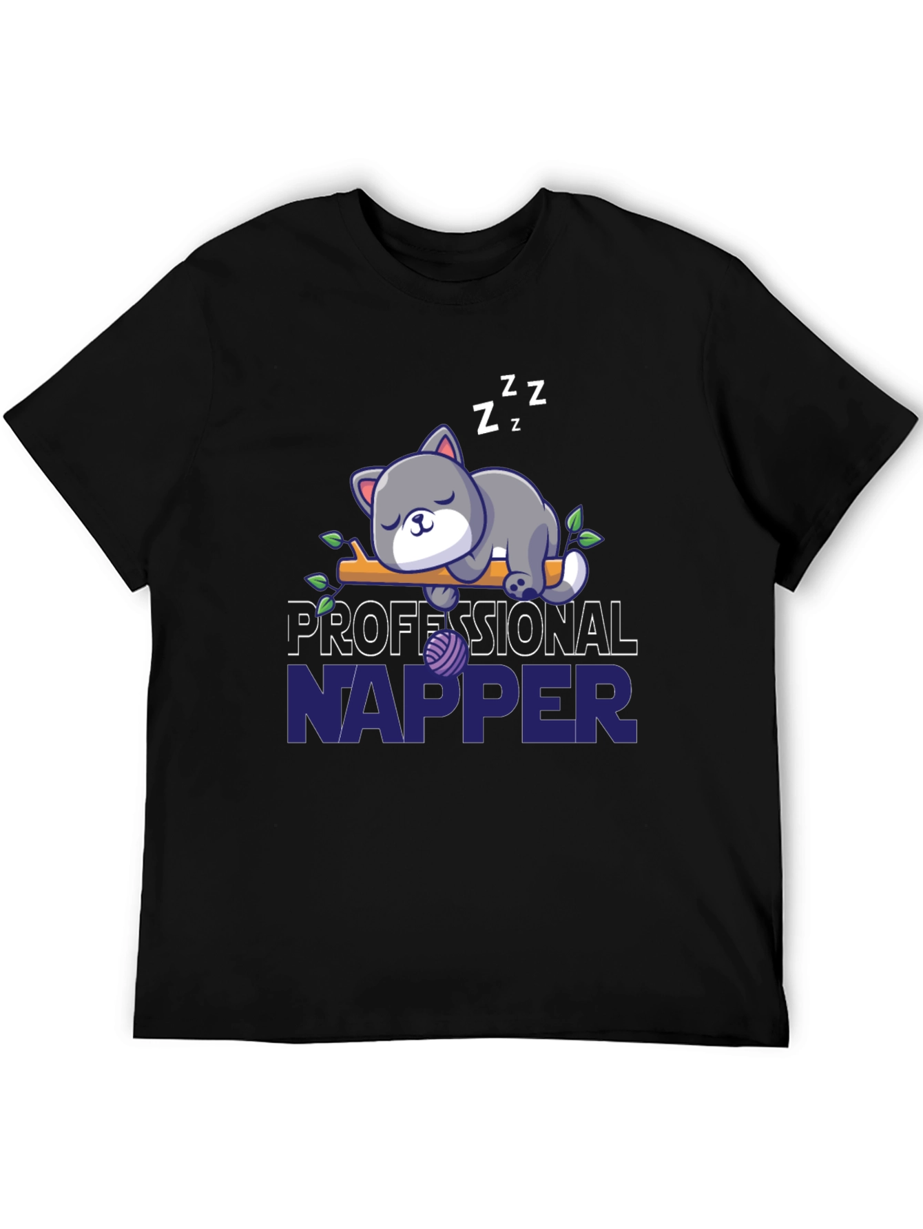 Professional Napper Cat T-Shirt