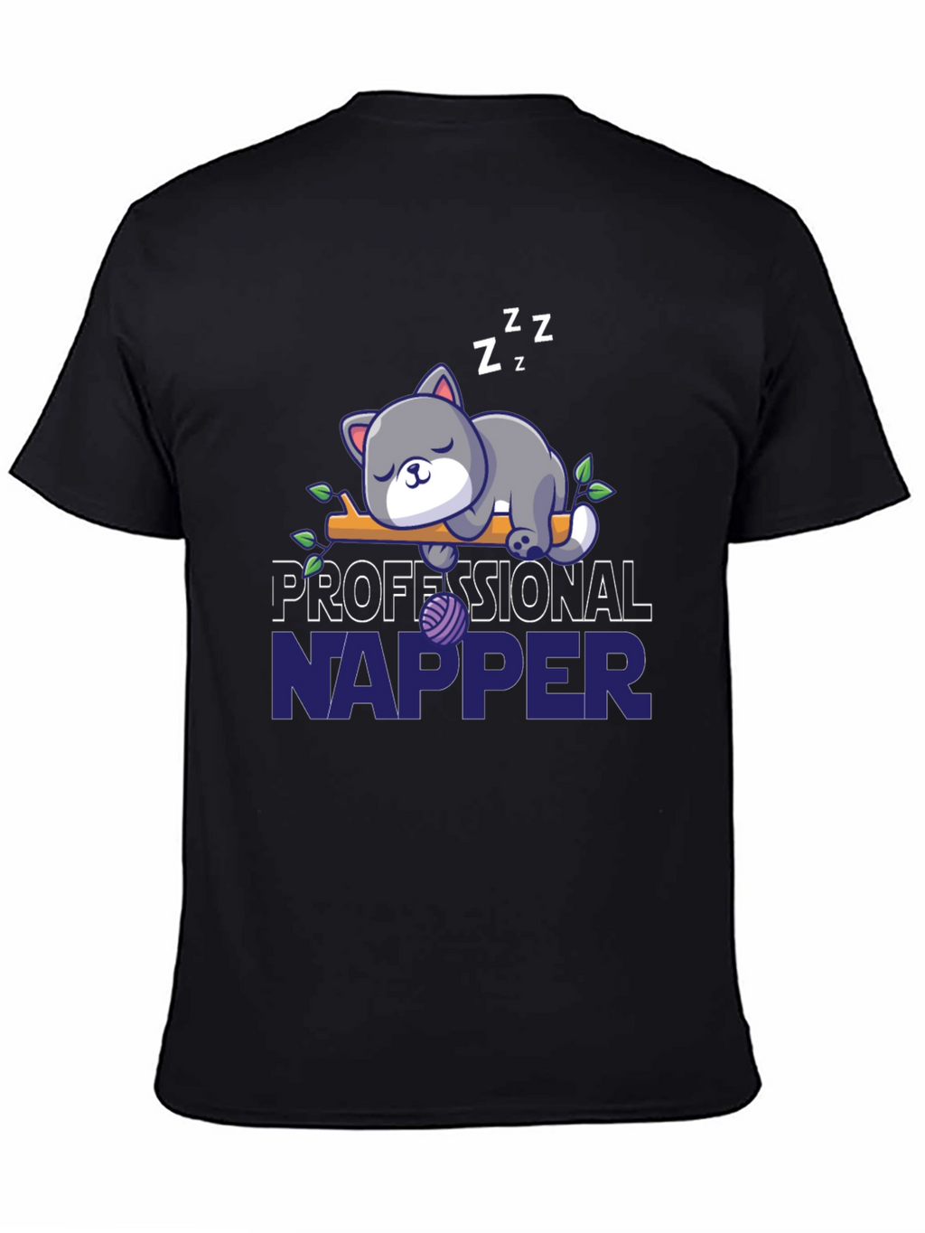 Professional Napper Cat T-Shirt