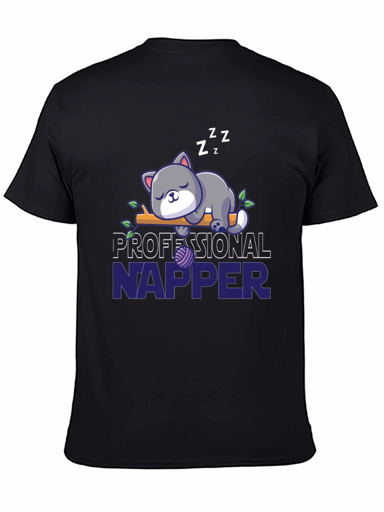 Professional Napper Cat T-Shirt