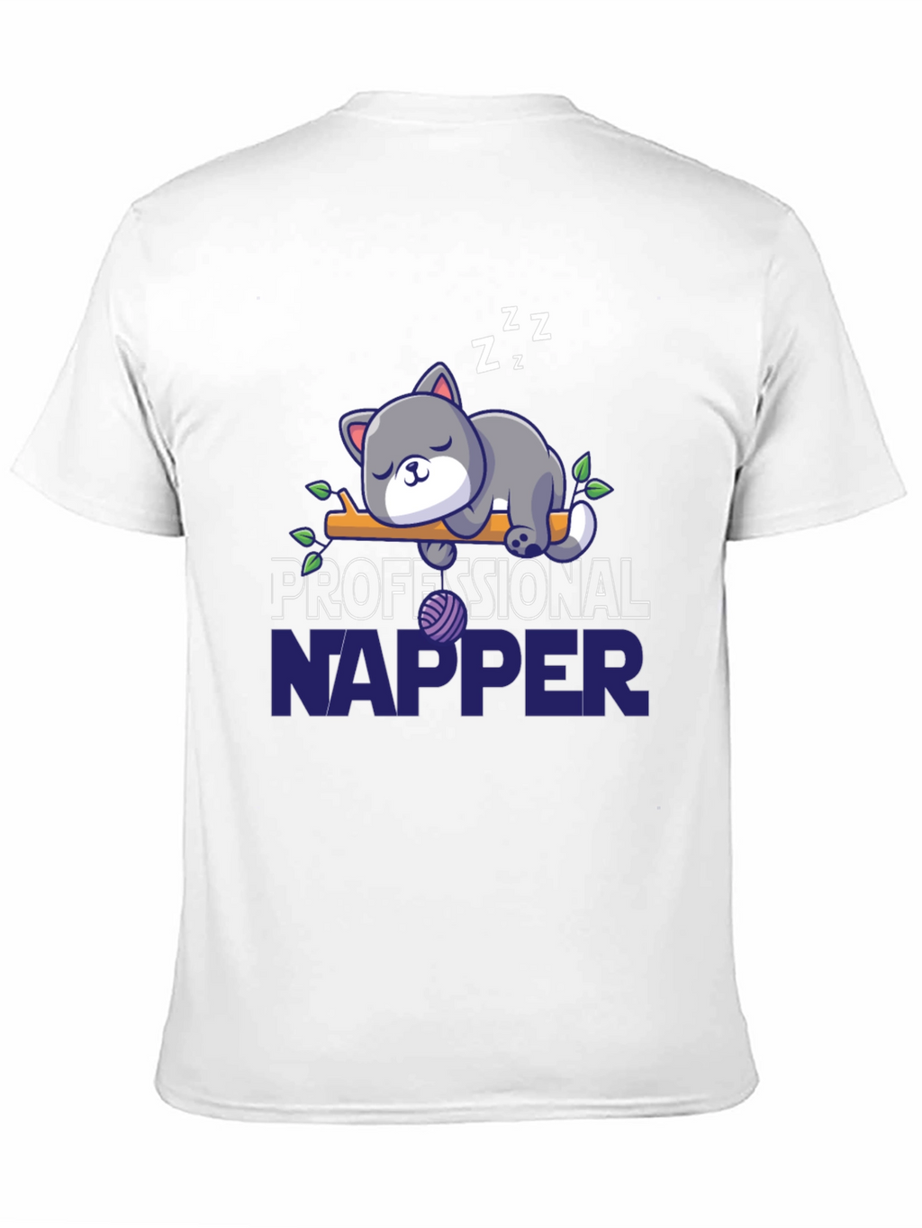 Professional Napper Cat T-Shirt