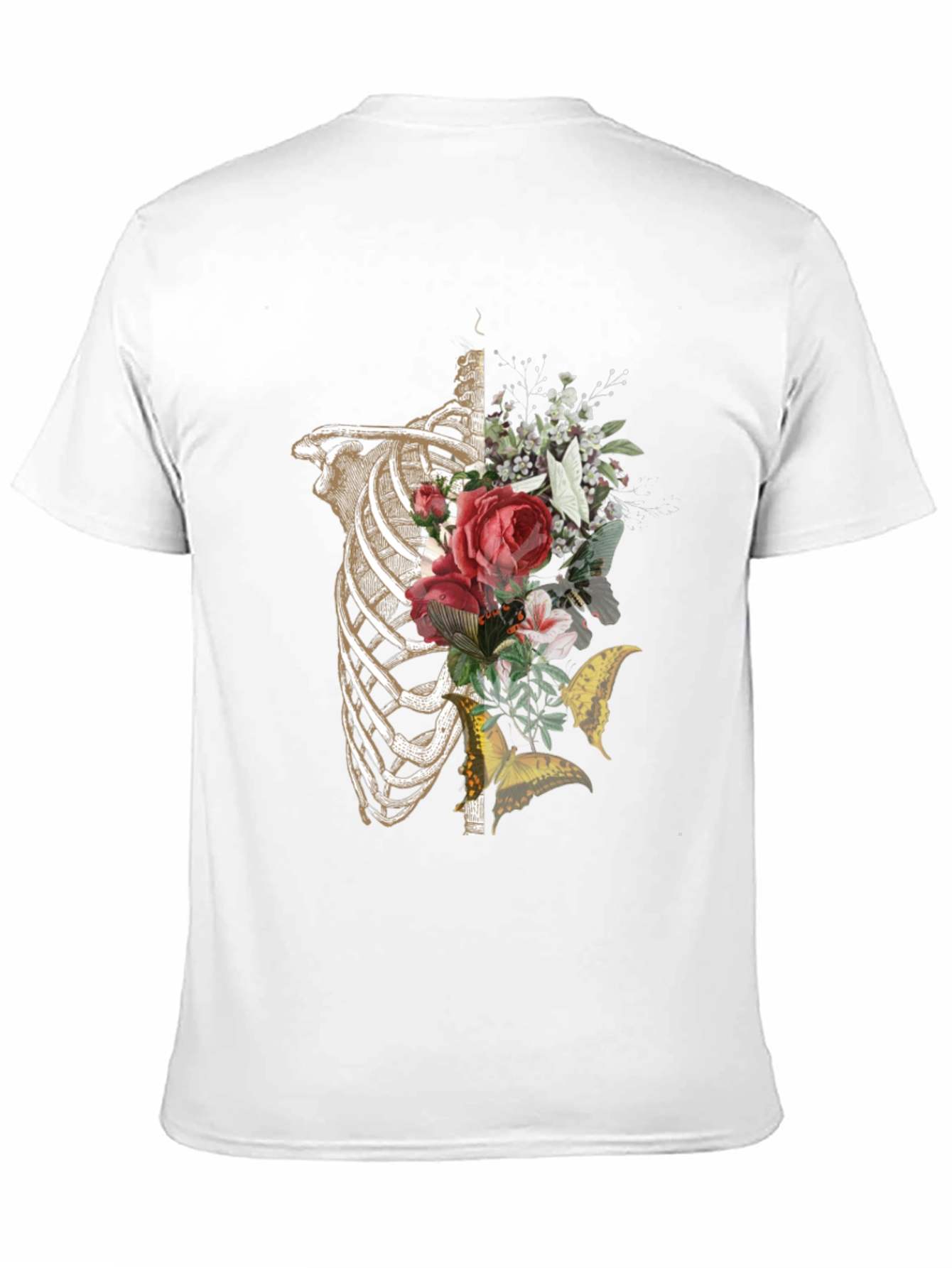 Floral Rib Cage Graphic Tee