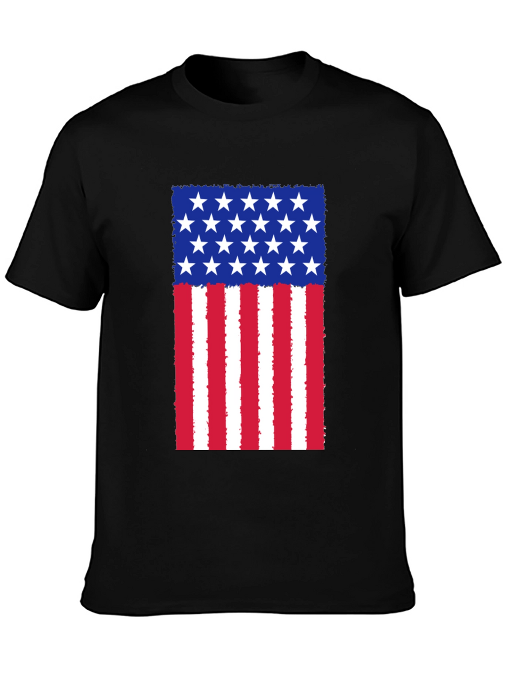 American Flag Graphic T-Shirt