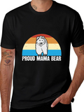 Proud Mama Bear Graphic T-Shirt