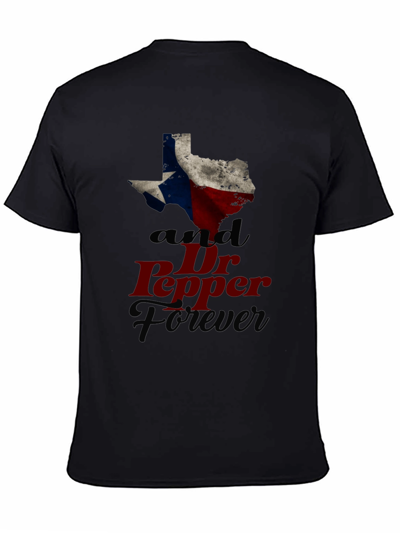 Texas & Dr Pepper Forever Graphic T-Shirt