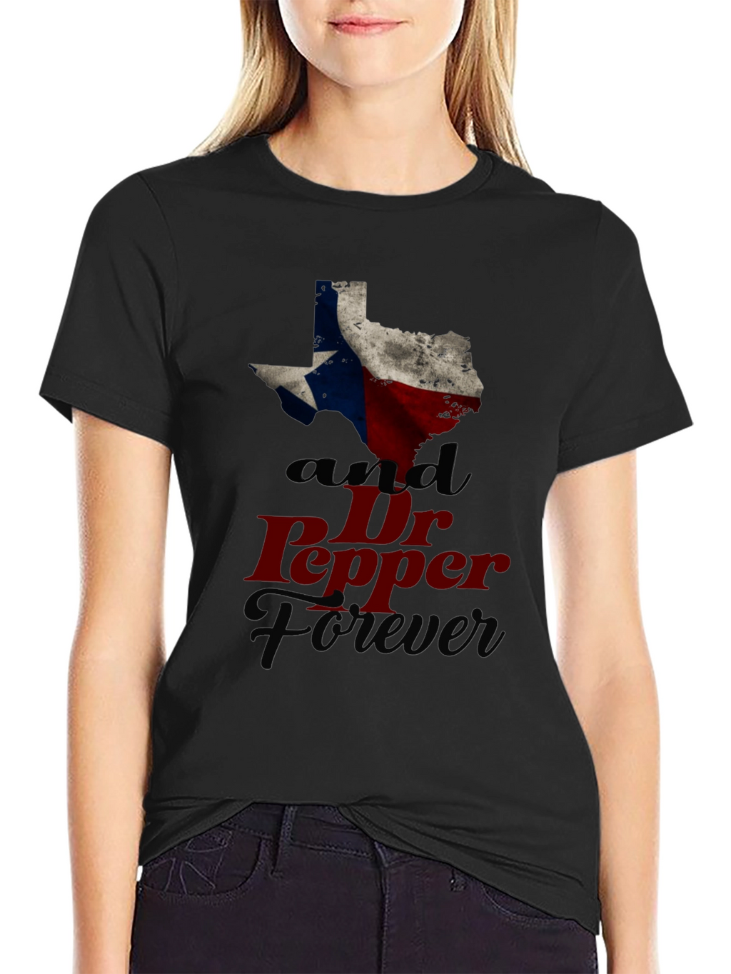 Texas & Dr Pepper Forever Graphic T-Shirt