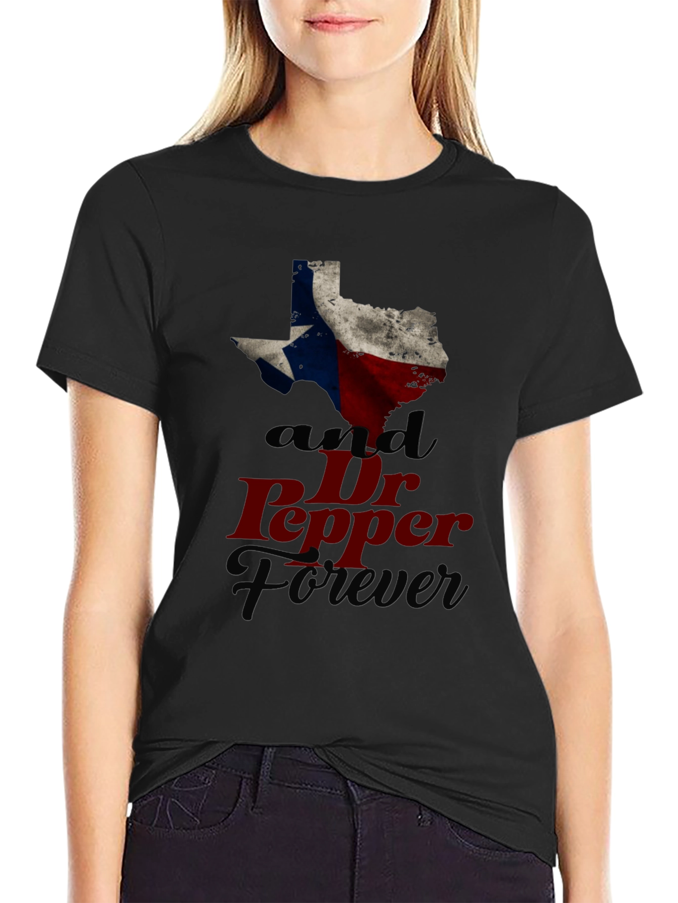 Texas & Dr Pepper Forever Graphic T-Shirt