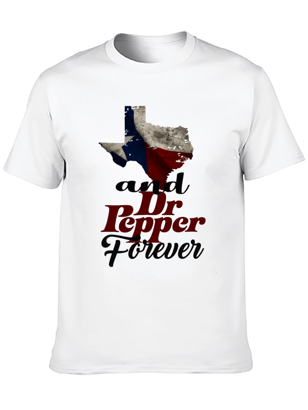 Texas & Dr Pepper Forever Graphic T-Shirt