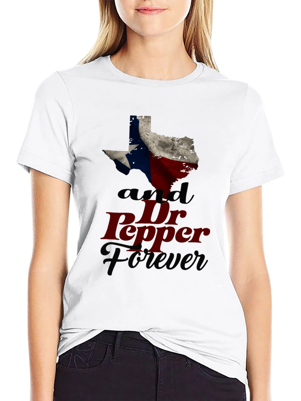 Texas & Dr Pepper Forever Graphic T-Shirt