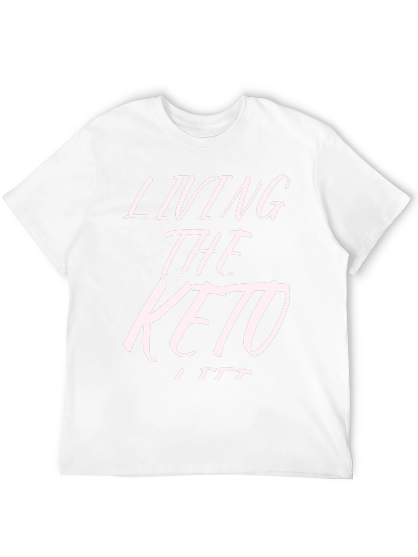 Living the Keto Lifestyle T-Shirt - Black