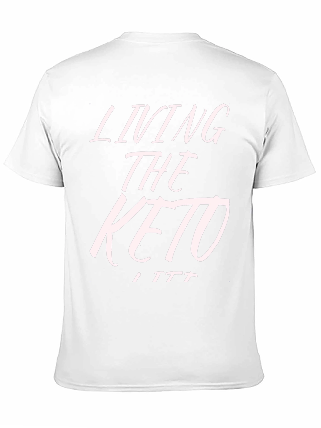 Living the Keto Lifestyle T-Shirt - Black