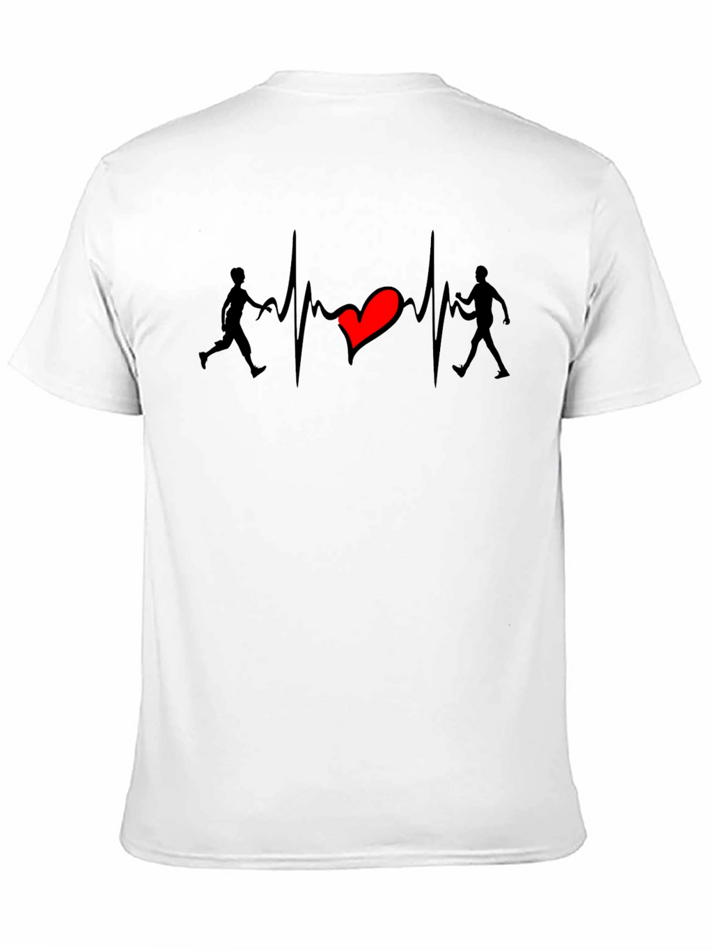 Heartbeat Runner T-Shirt - Love to Run!