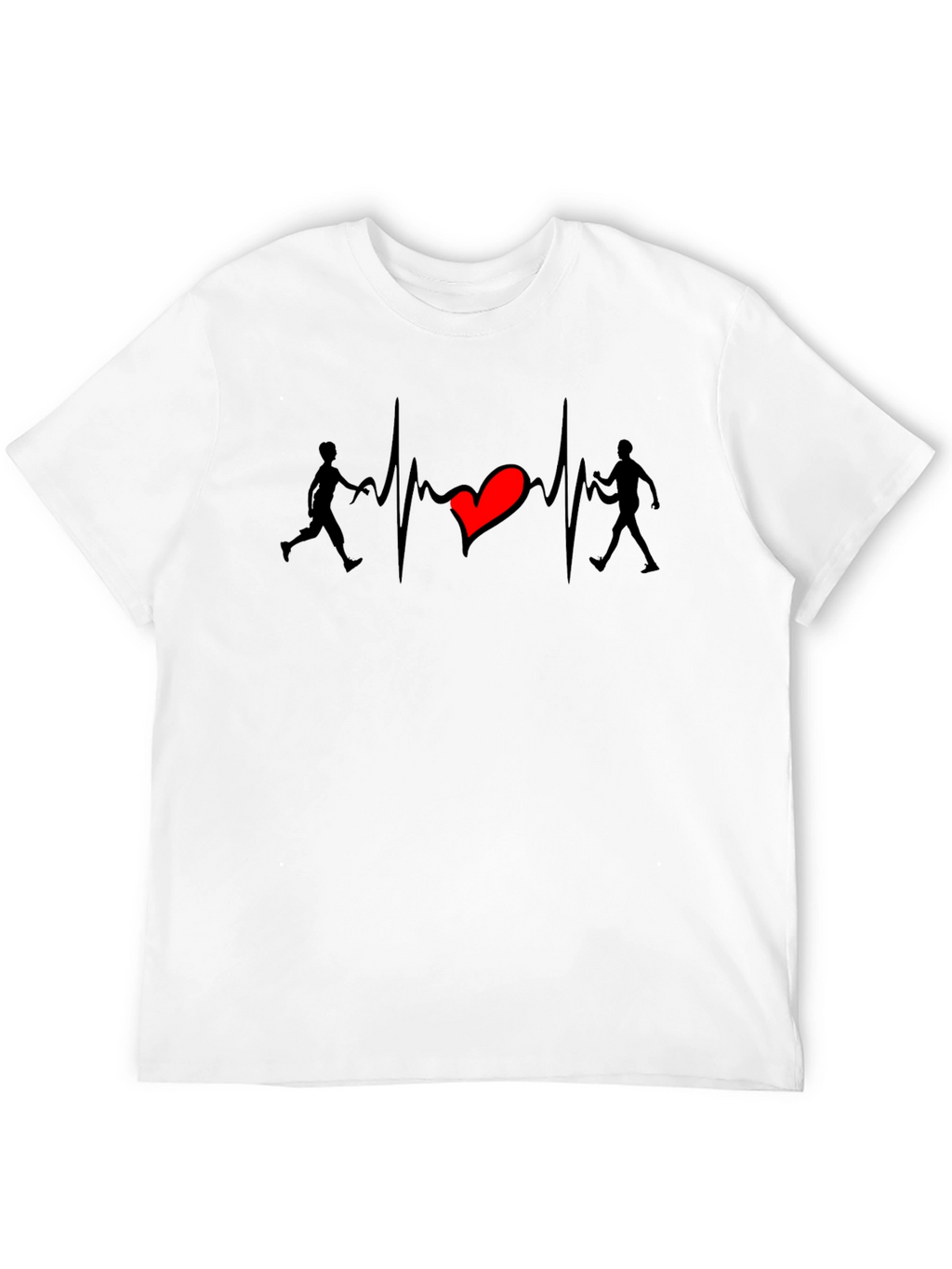 Heartbeat Runner T-Shirt - Love to Run!