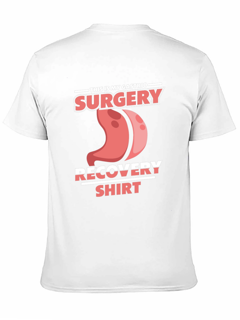 Gastric Surgery Recovery Shirt - Black Tee