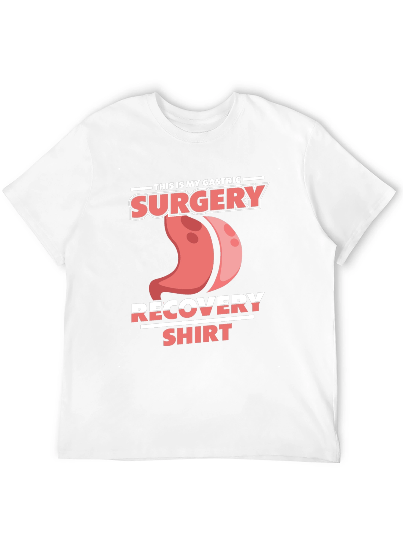 Gastric Surgery Recovery Shirt - Black Tee