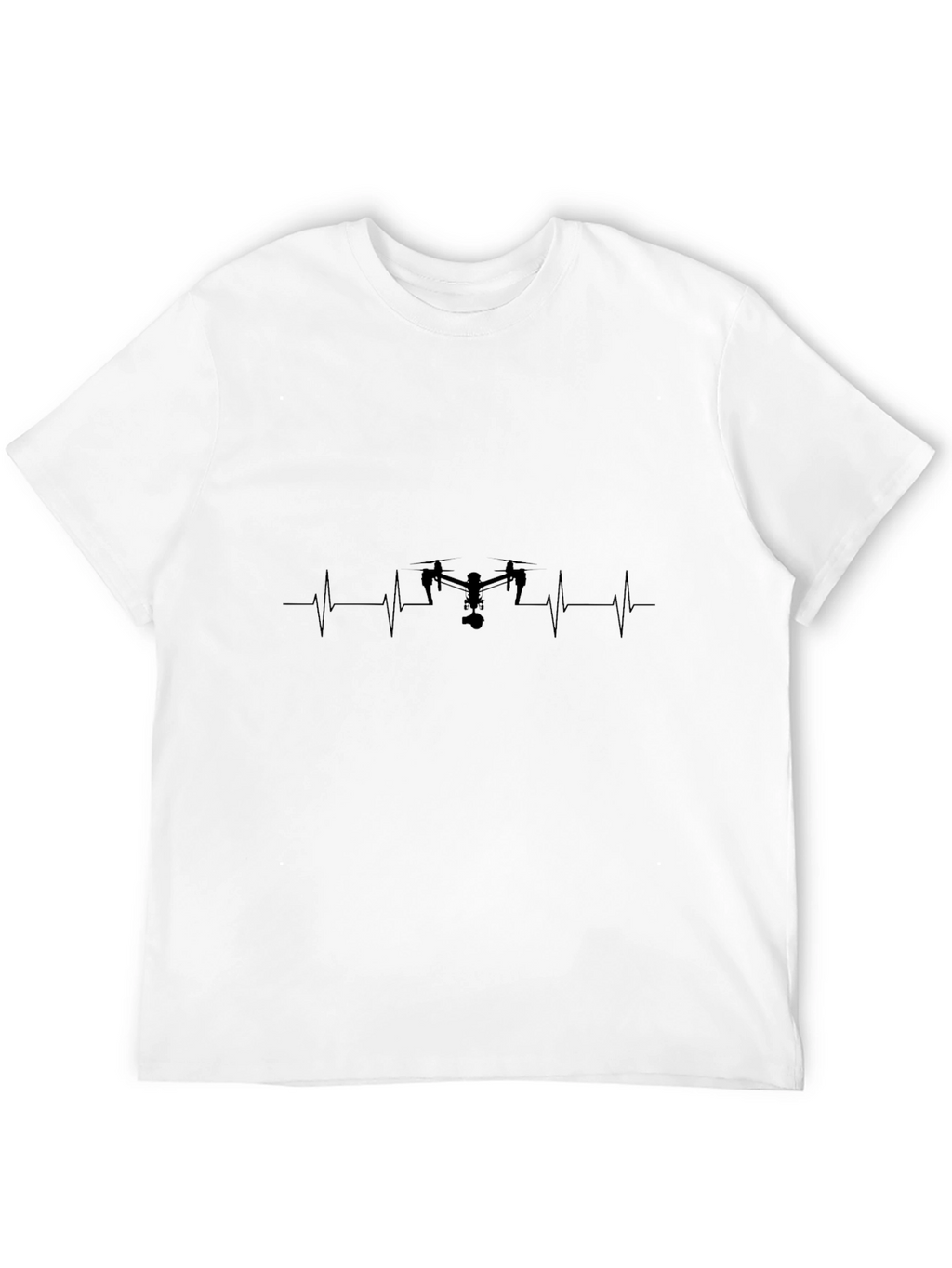 Drone Heartbeat T-Shirt - Pilot Passion