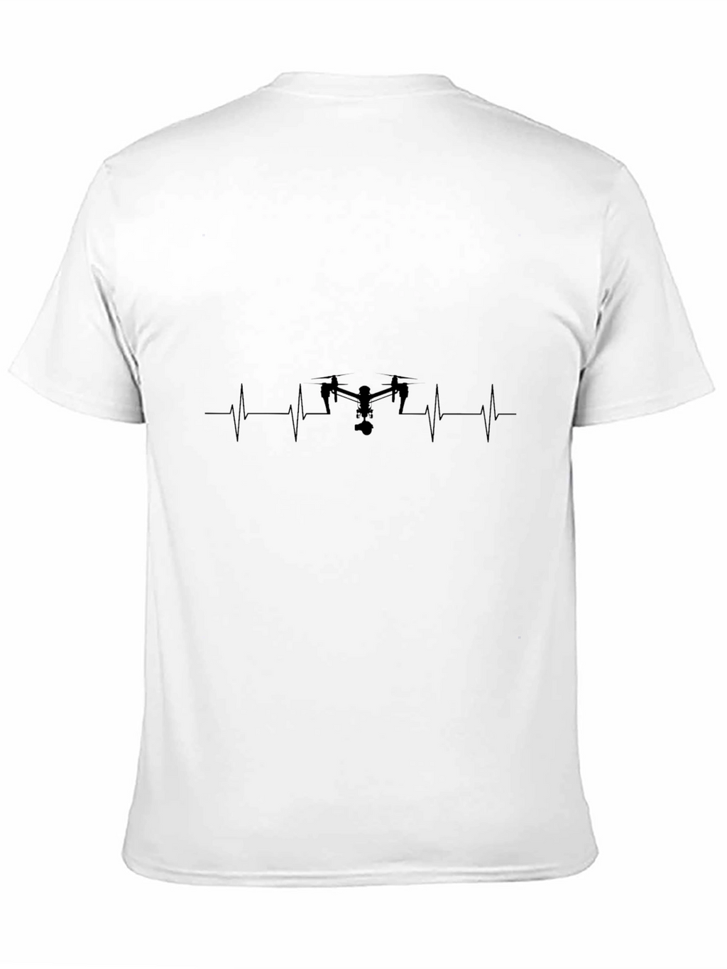 Drone Heartbeat T-Shirt - Pilot Passion