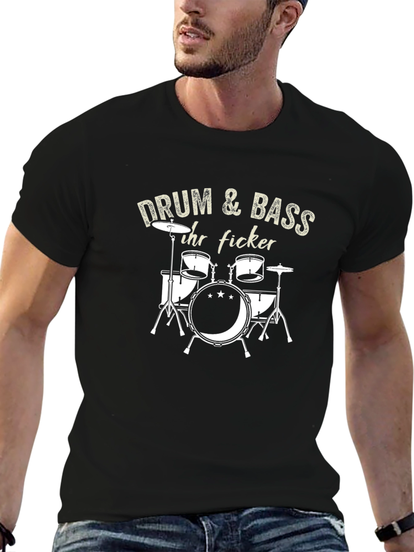 Drum & Bass T-Shirt - Music Lover Tee
