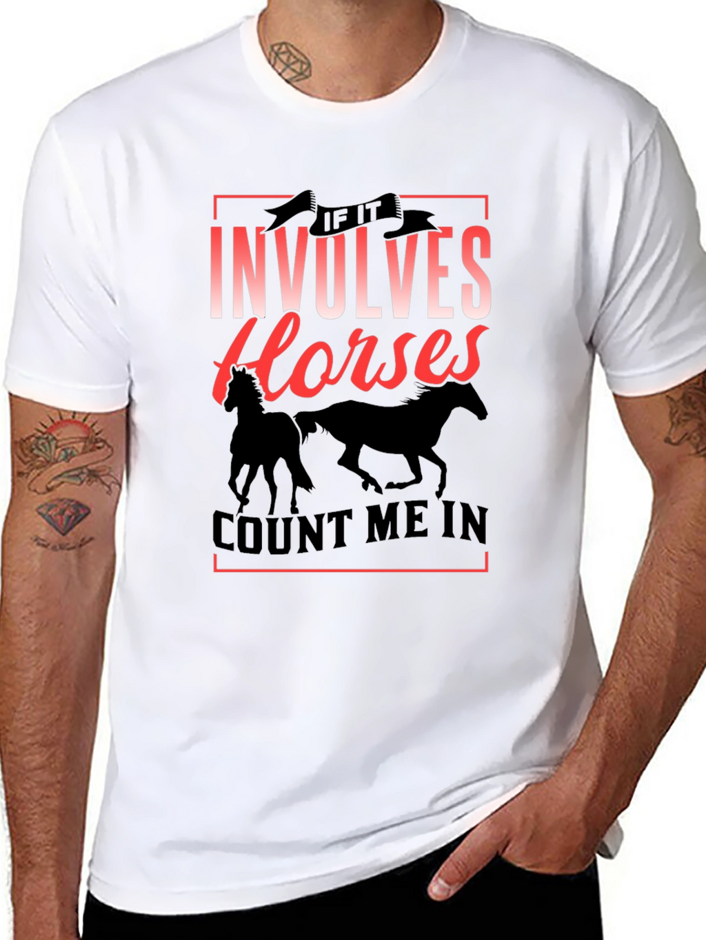 If It Involves Horses T-Shirt