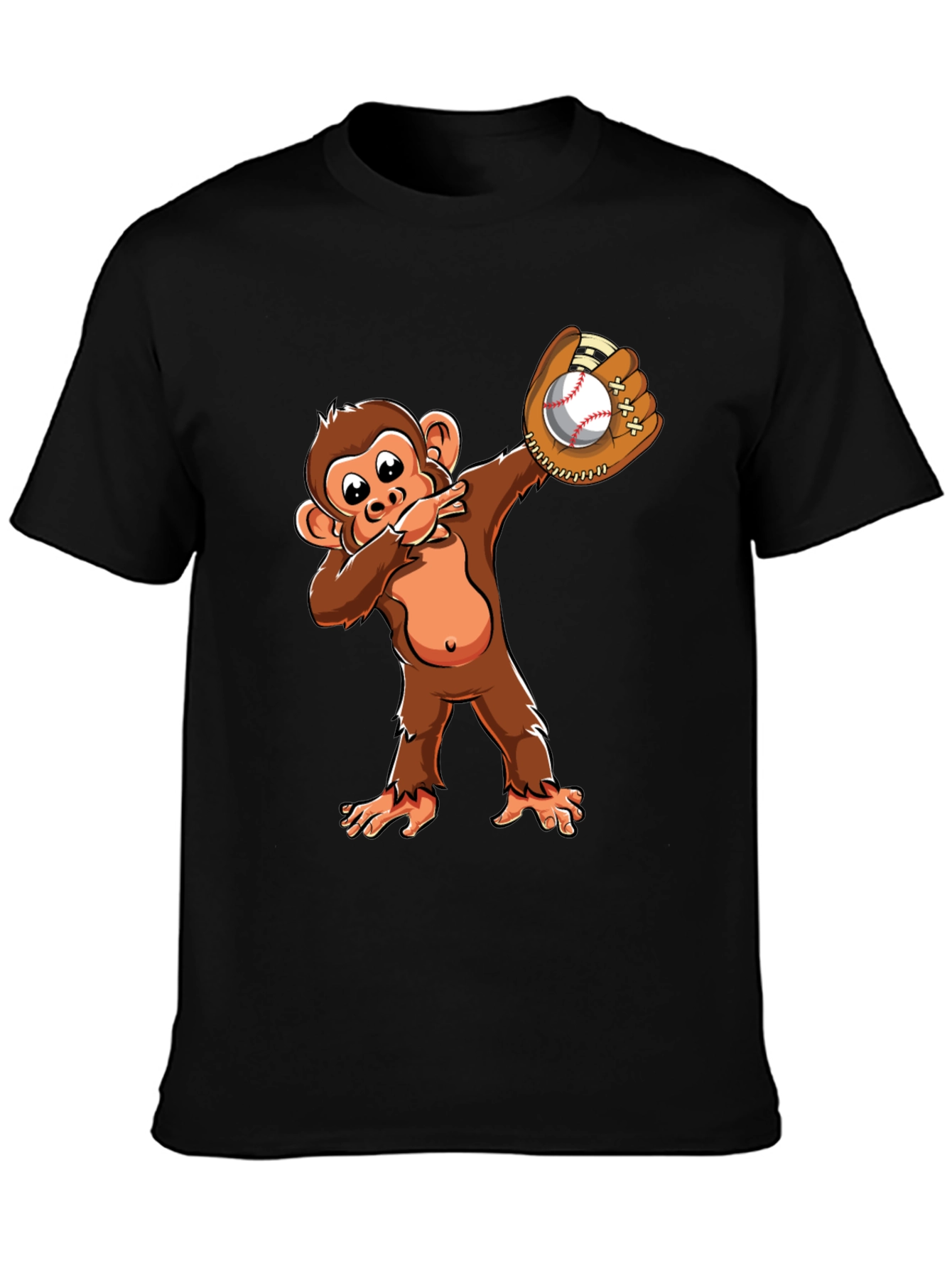 Monkey Baseball Dab T-Shirt