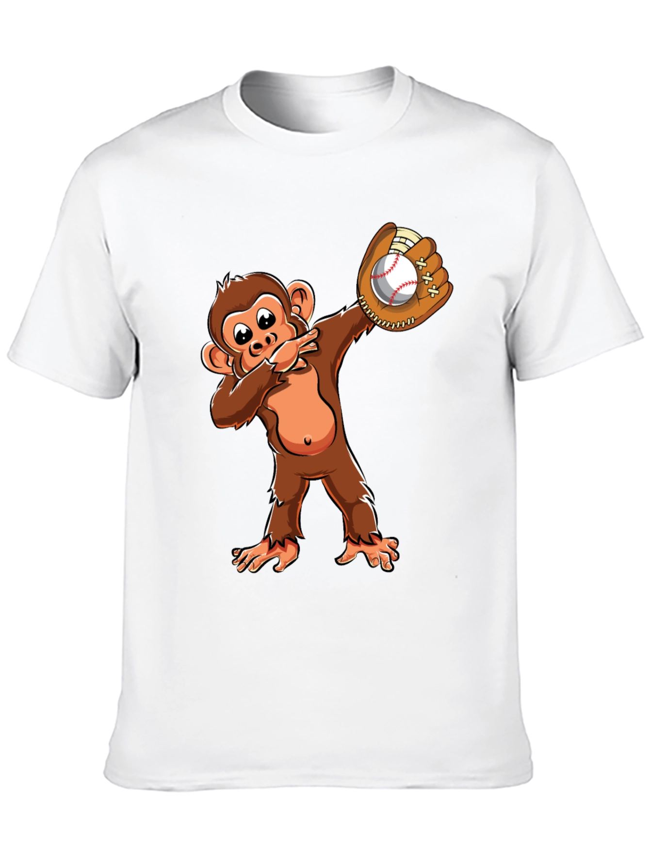 Monkey Baseball Dab T-Shirt
