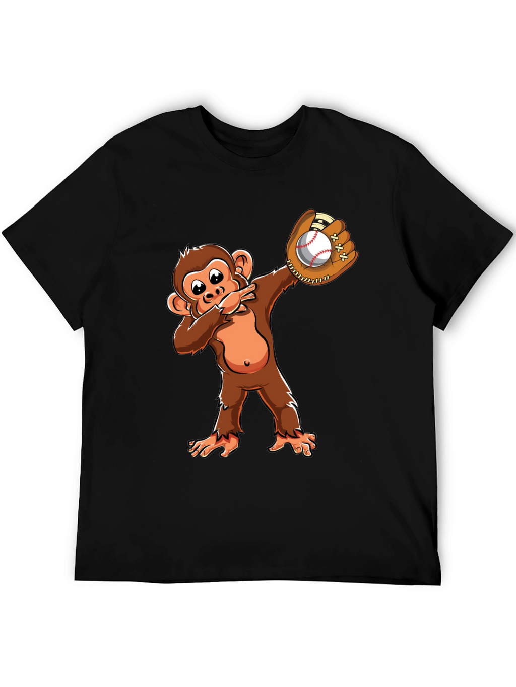 Monkey Baseball Dab T-Shirt