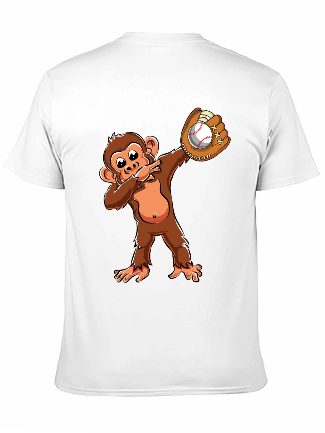 Monkey Baseball Dab T-Shirt