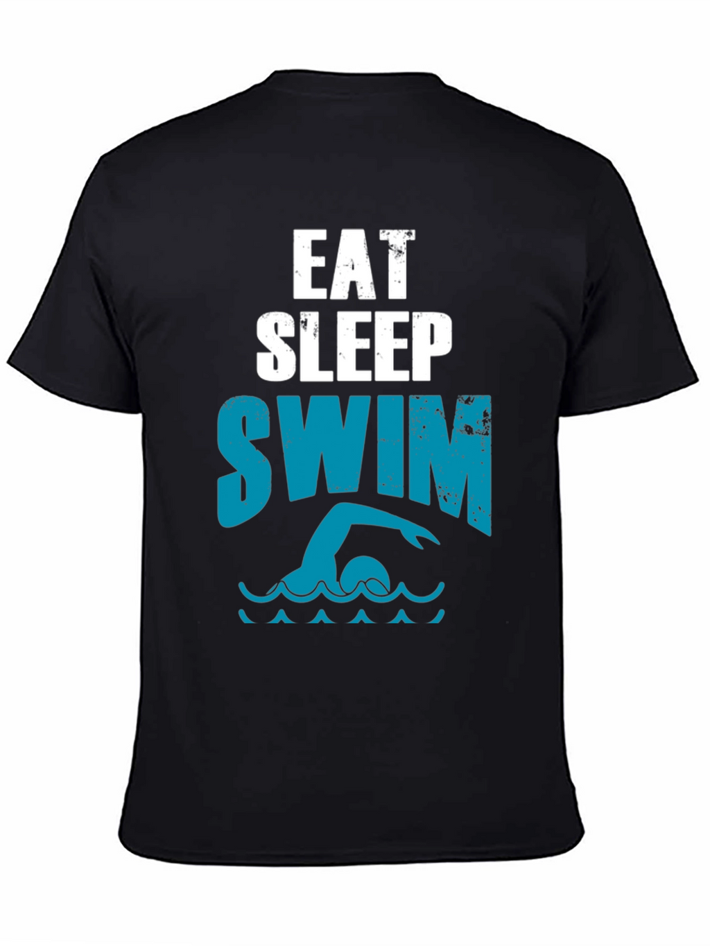 Eat Sleep Swim T-Shirt - Swimmer Graphic Tee