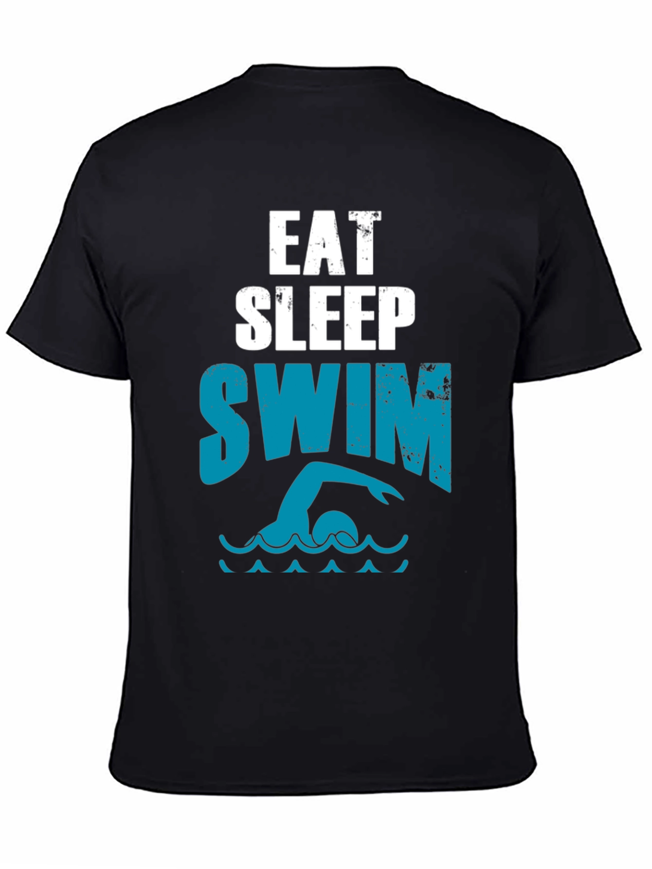 Eat Sleep Swim T-Shirt - Swimmer Graphic Tee