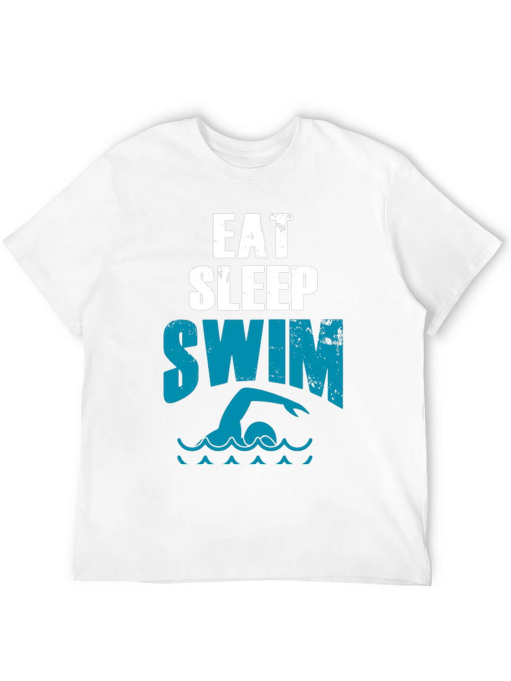 Eat Sleep Swim T-Shirt - Swimmer Graphic Tee