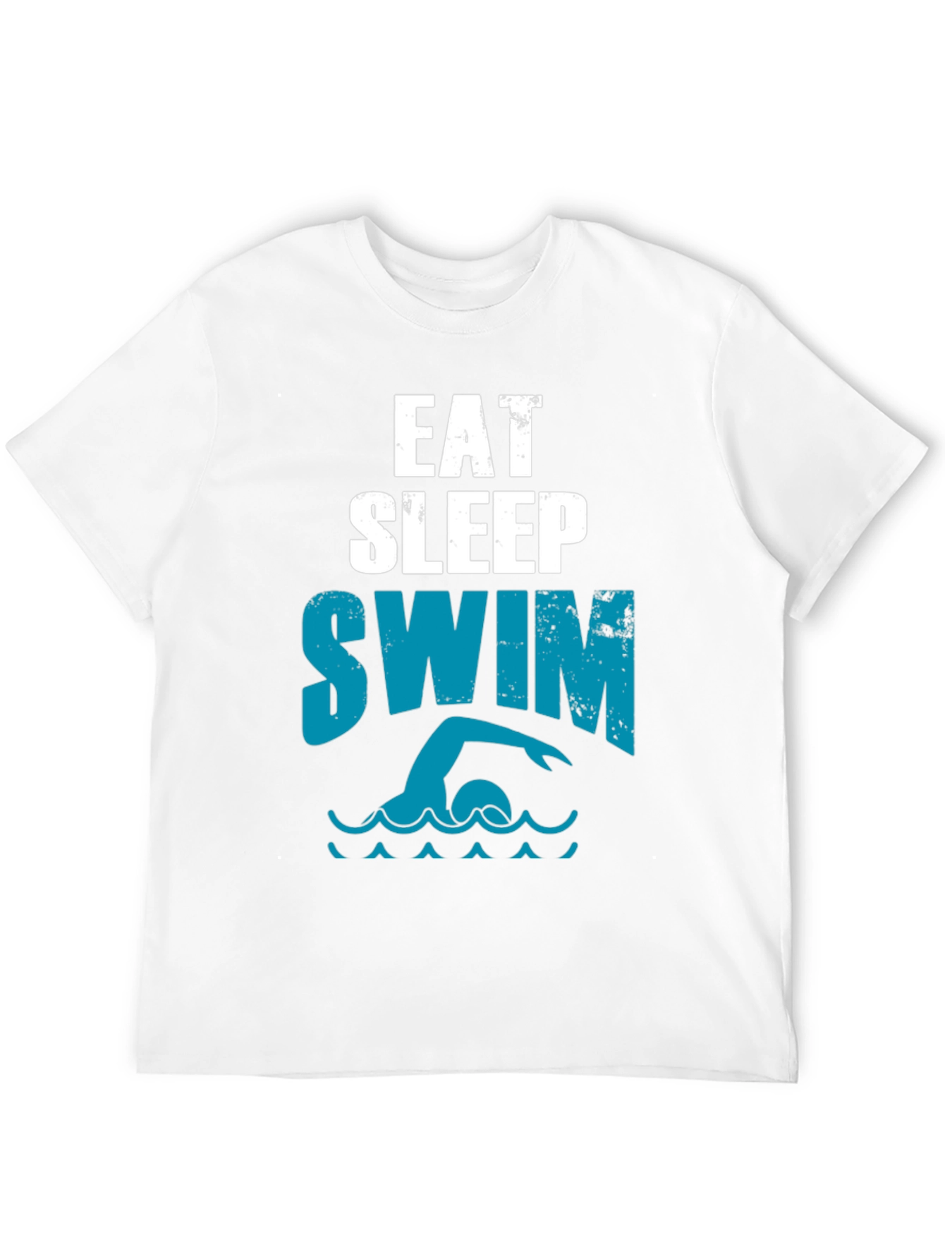 Eat Sleep Swim T-Shirt - Swimmer Graphic Tee
