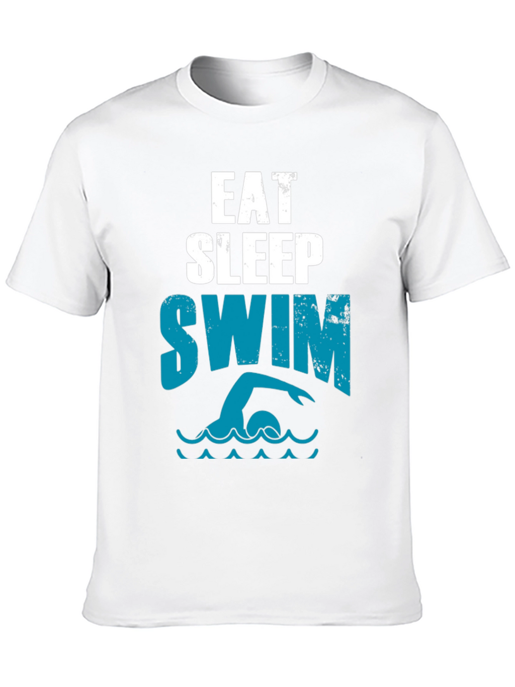 Eat Sleep Swim T-Shirt - Swimmer Graphic Tee