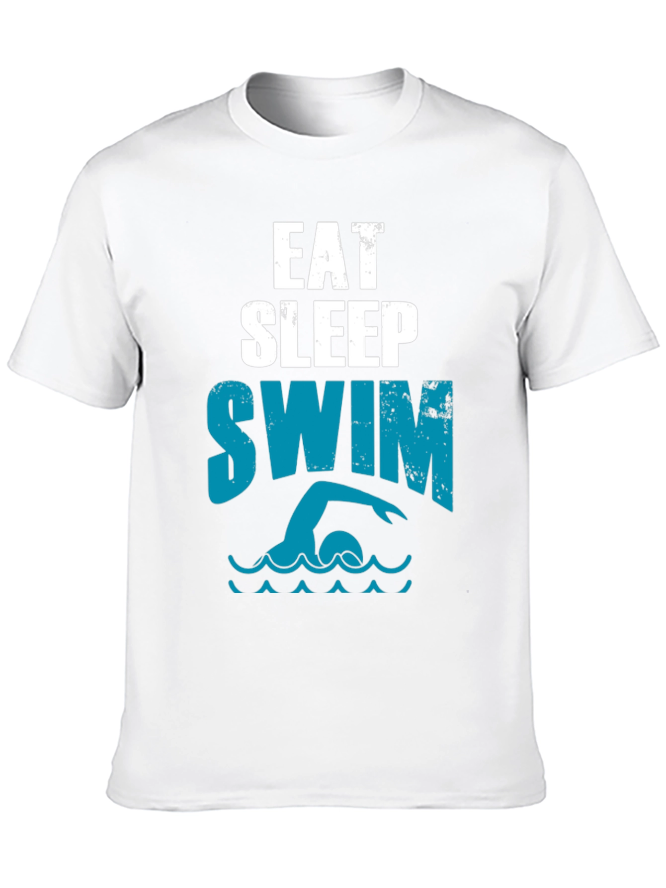 Eat Sleep Swim T-Shirt - Swimmer Graphic Tee