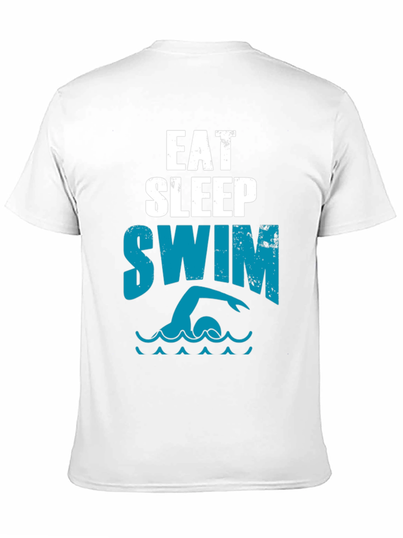Eat Sleep Swim T-Shirt - Swimmer Graphic Tee