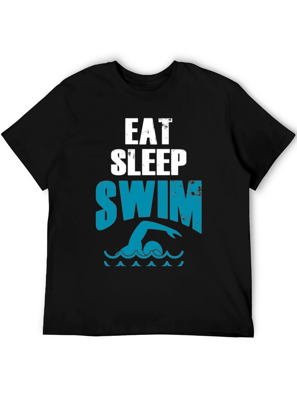 Eat Sleep Swim T-Shirt - Swimmer Graphic Tee