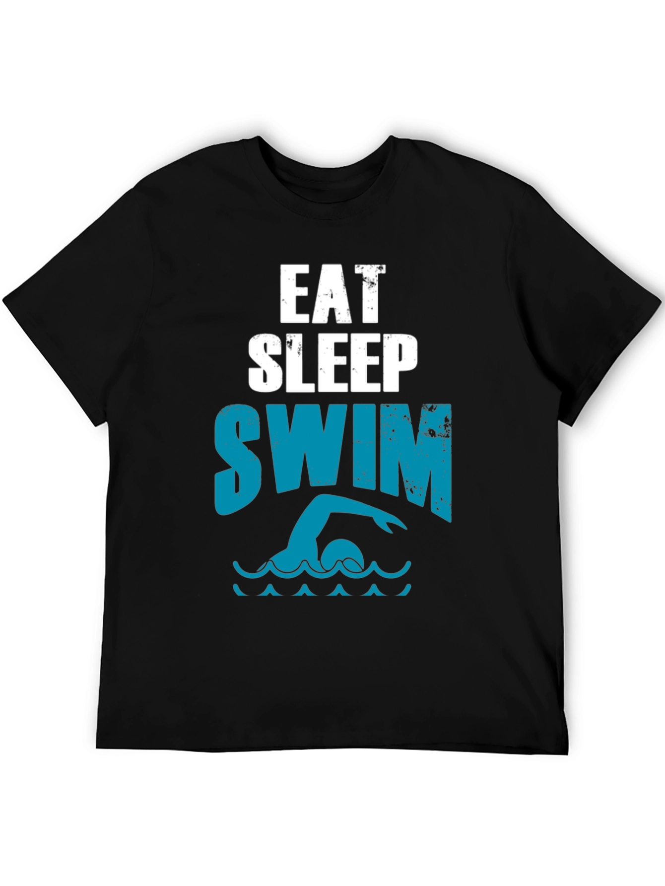 Eat Sleep Swim T-Shirt - Swimmer Graphic Tee