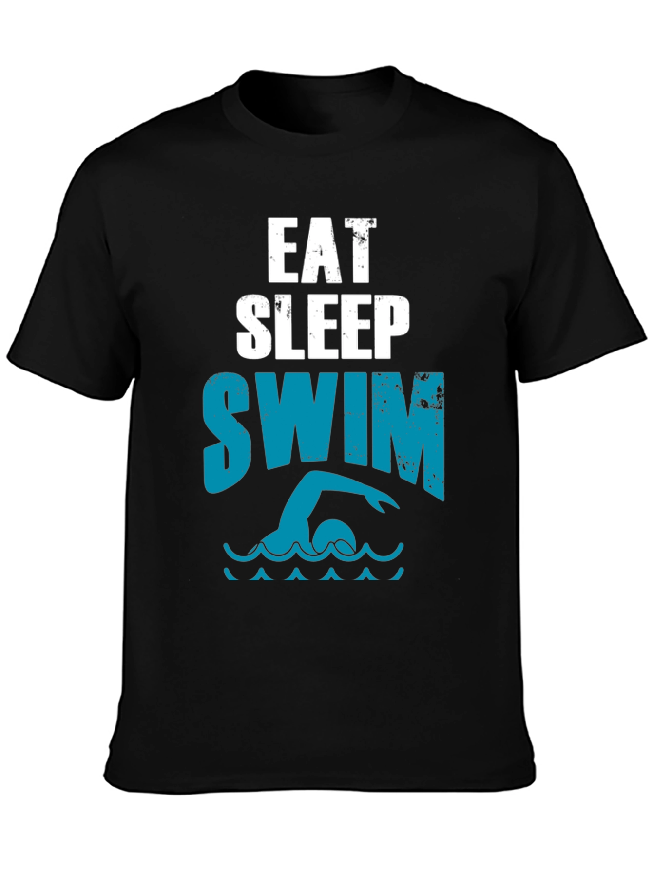 Eat Sleep Swim T-Shirt - Swimmer Graphic Tee