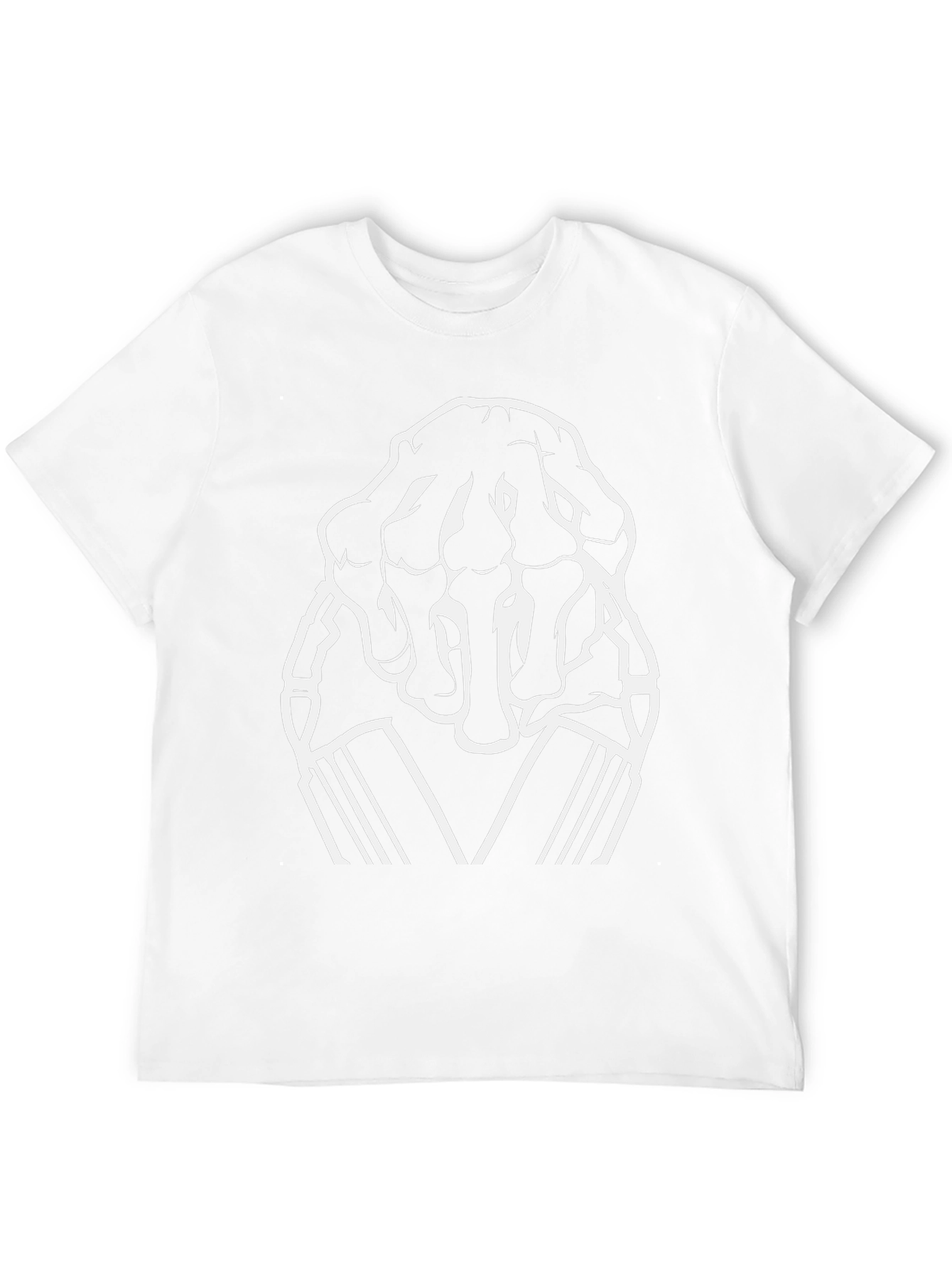 Skeleton Hand Graphic Tee - Cool Black T-Shirt