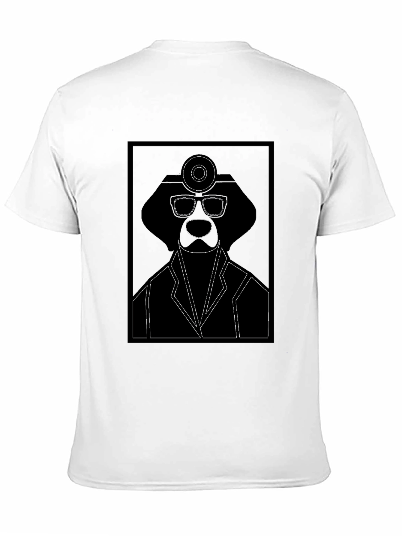 Doctor Dog Graphic Tee - Black