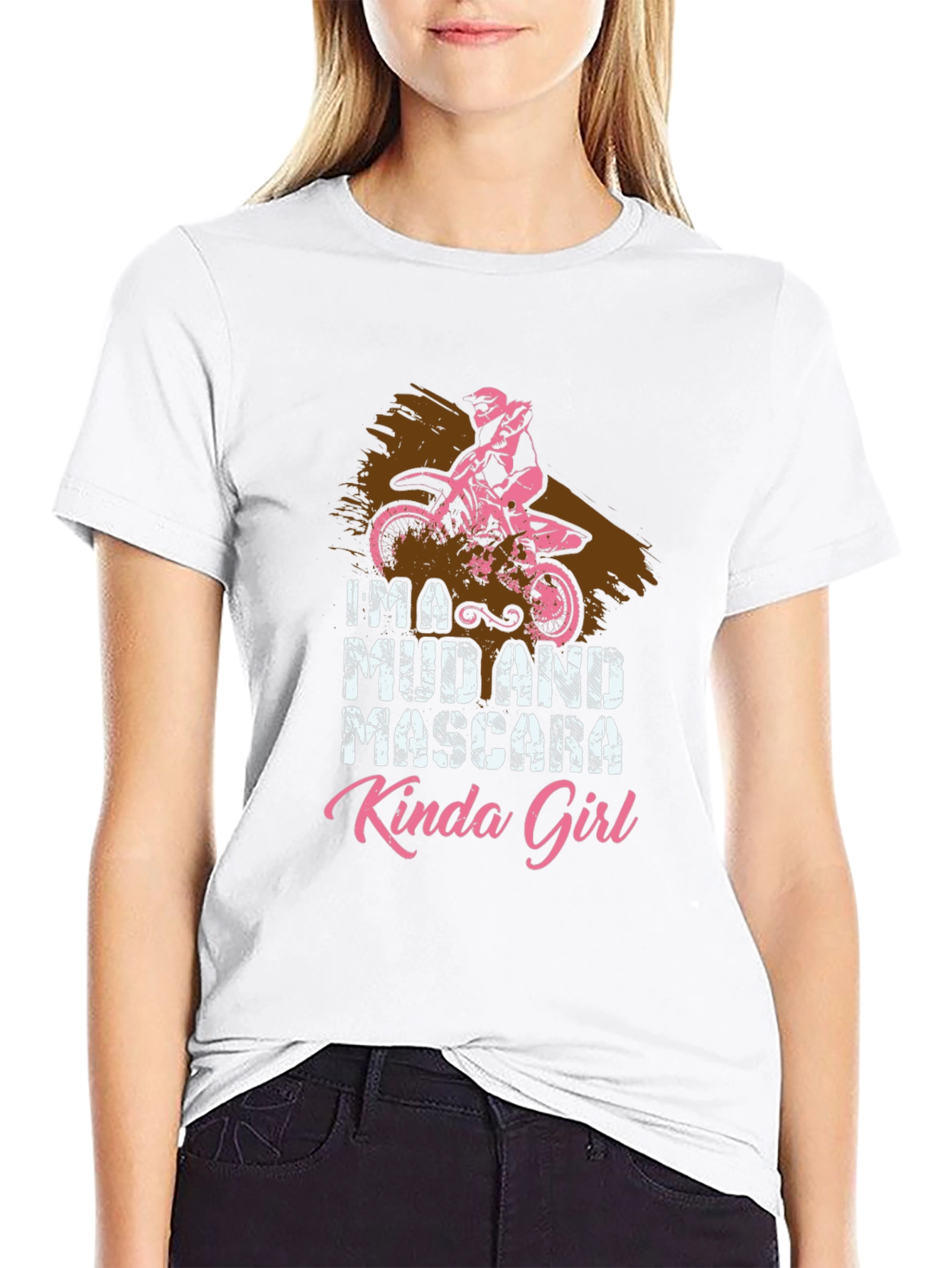 Mud and Mascara Kinda Girl Graphic T-Shirt