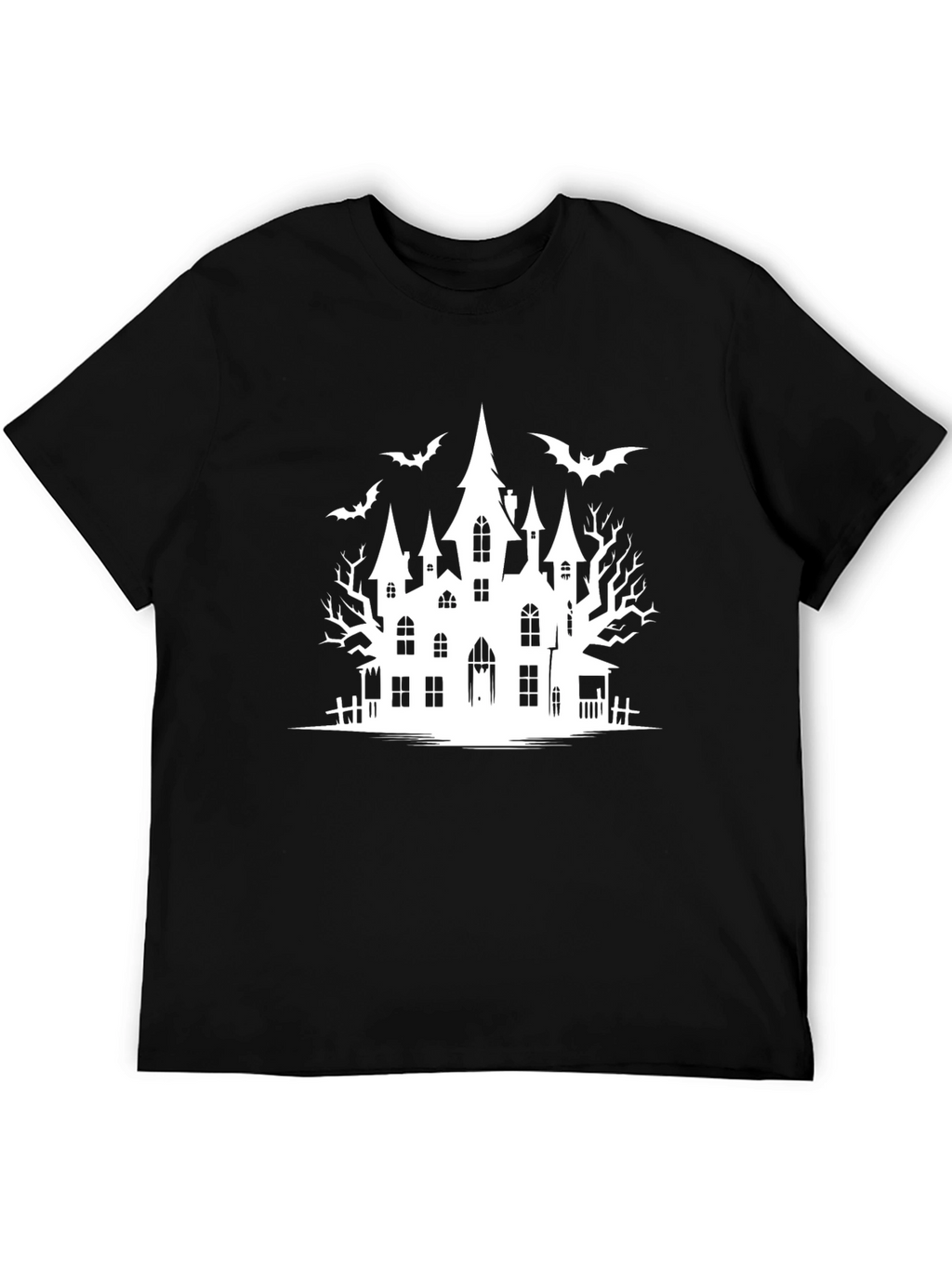 Spooky Haunted House Halloween T-Shirt