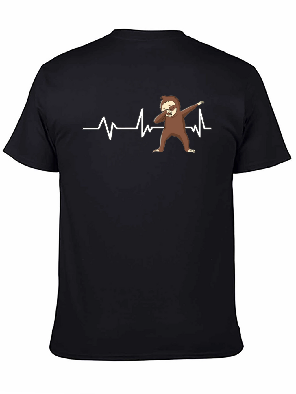 Funny Sloth Heartbeat Dab T-Shirt