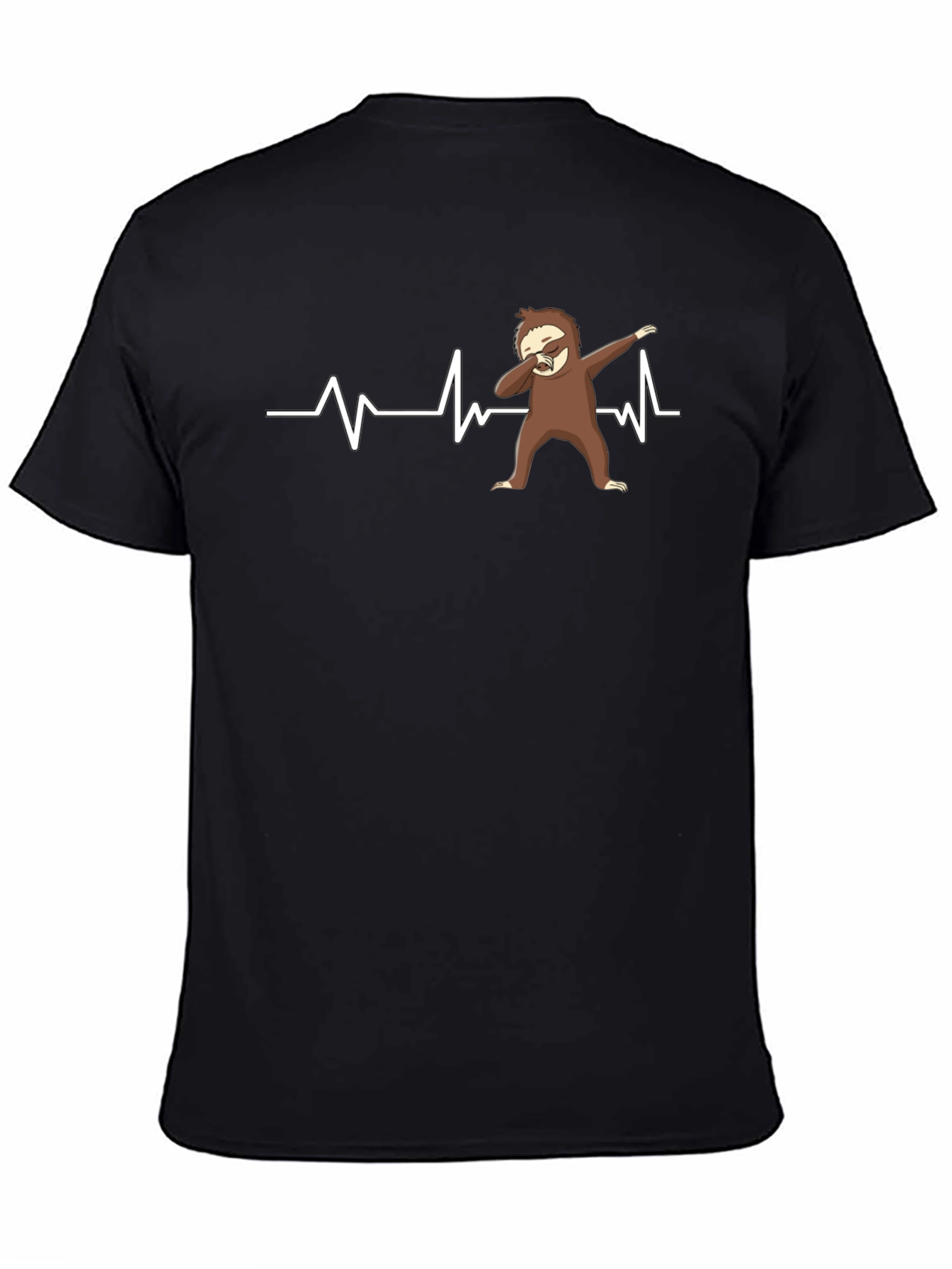 Funny Sloth Heartbeat Dab T-Shirt