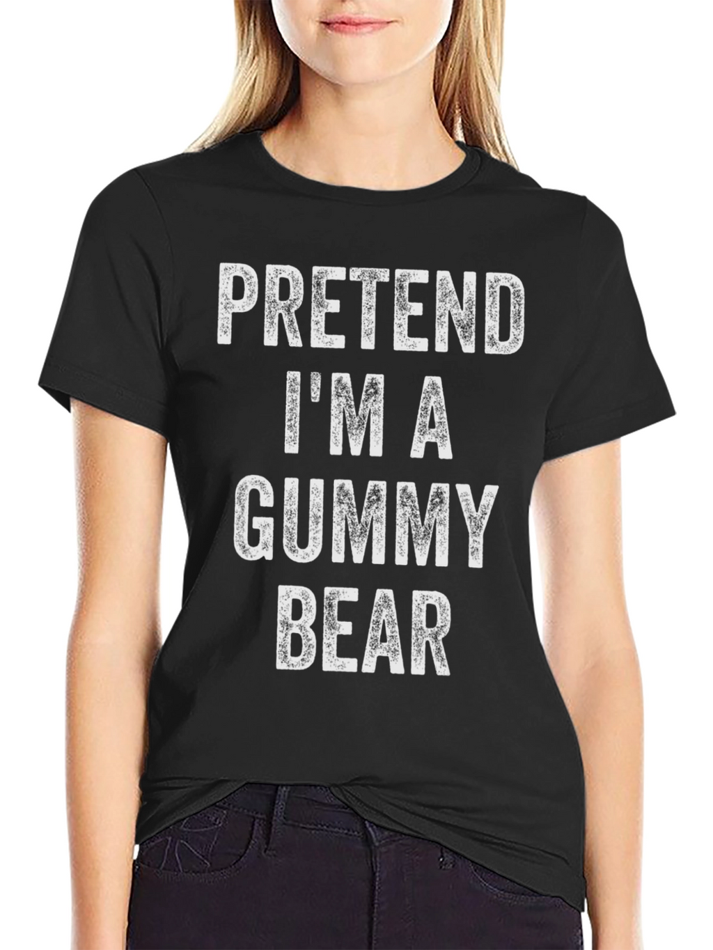 Pretend Im A Gummy Bear Graphic Tee