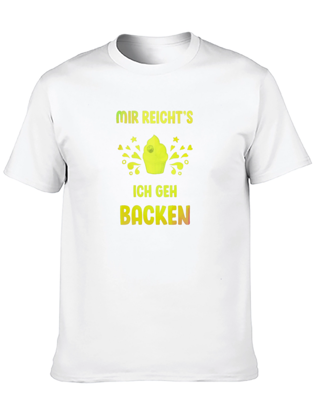 Mir Reichts Ich Geh Backen Black T-Shirt
