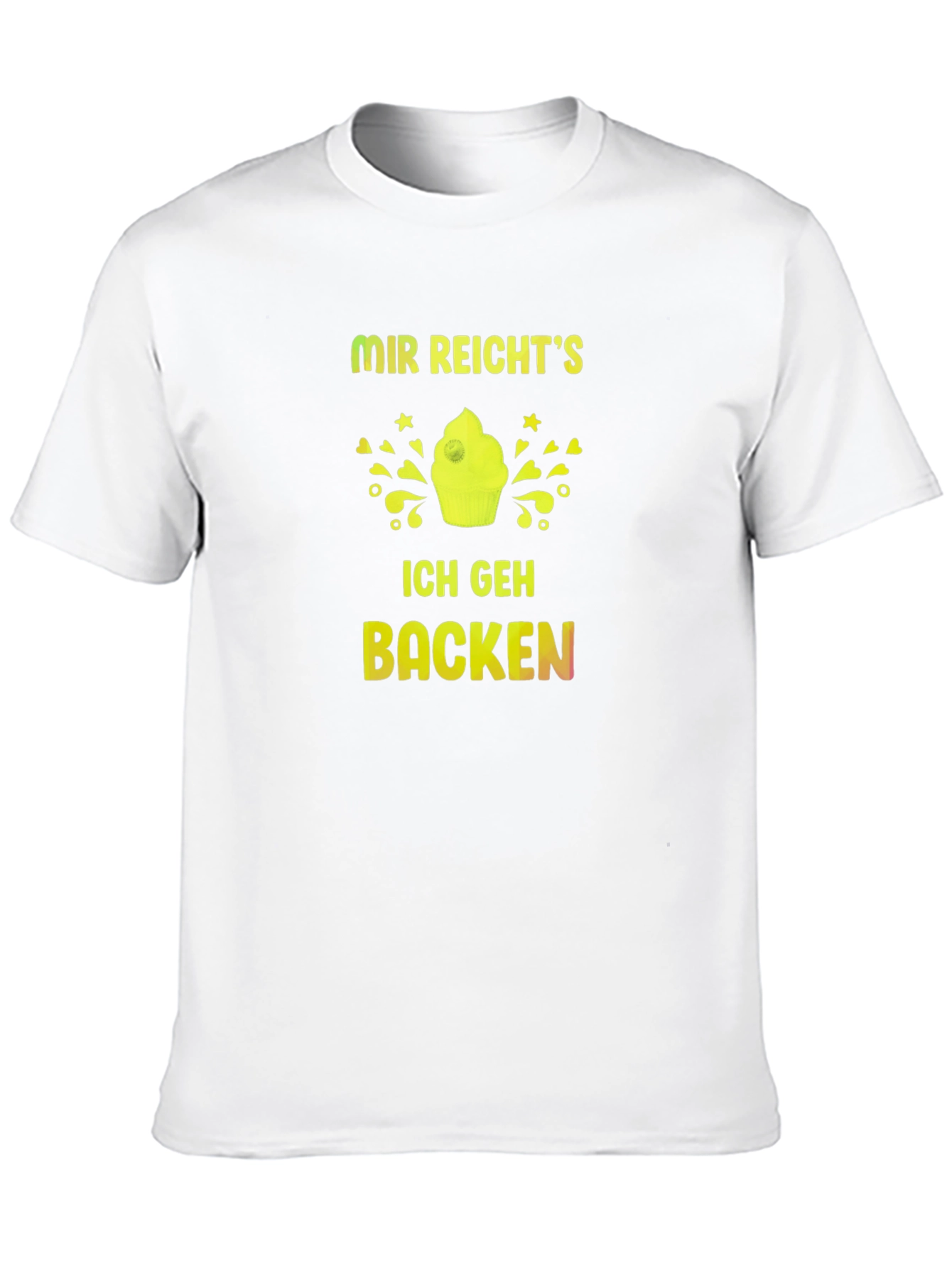 Mir Reichts Ich Geh Backen Black T-Shirt