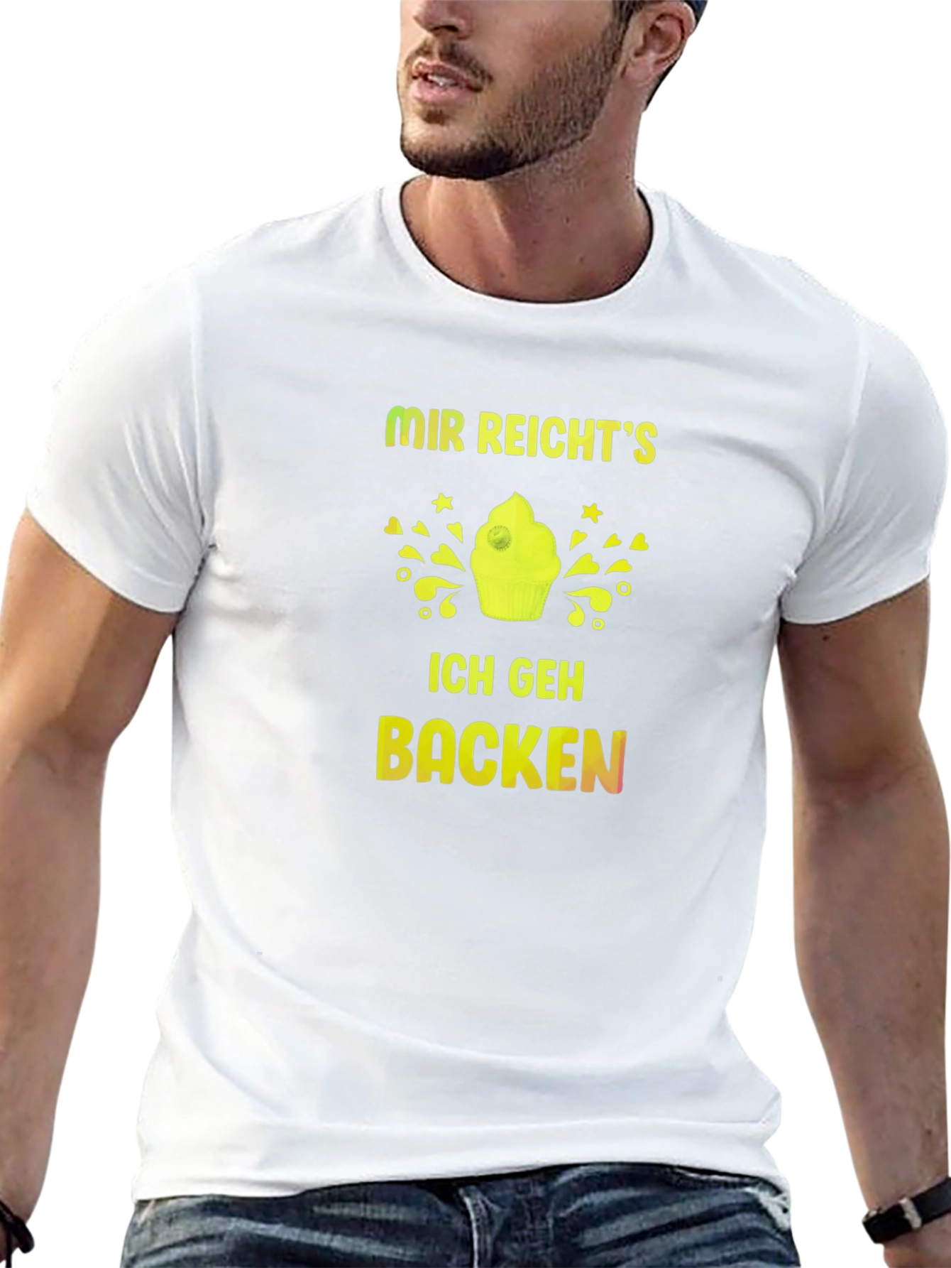 Mir Reichts Ich Geh Backen Black T-Shirt