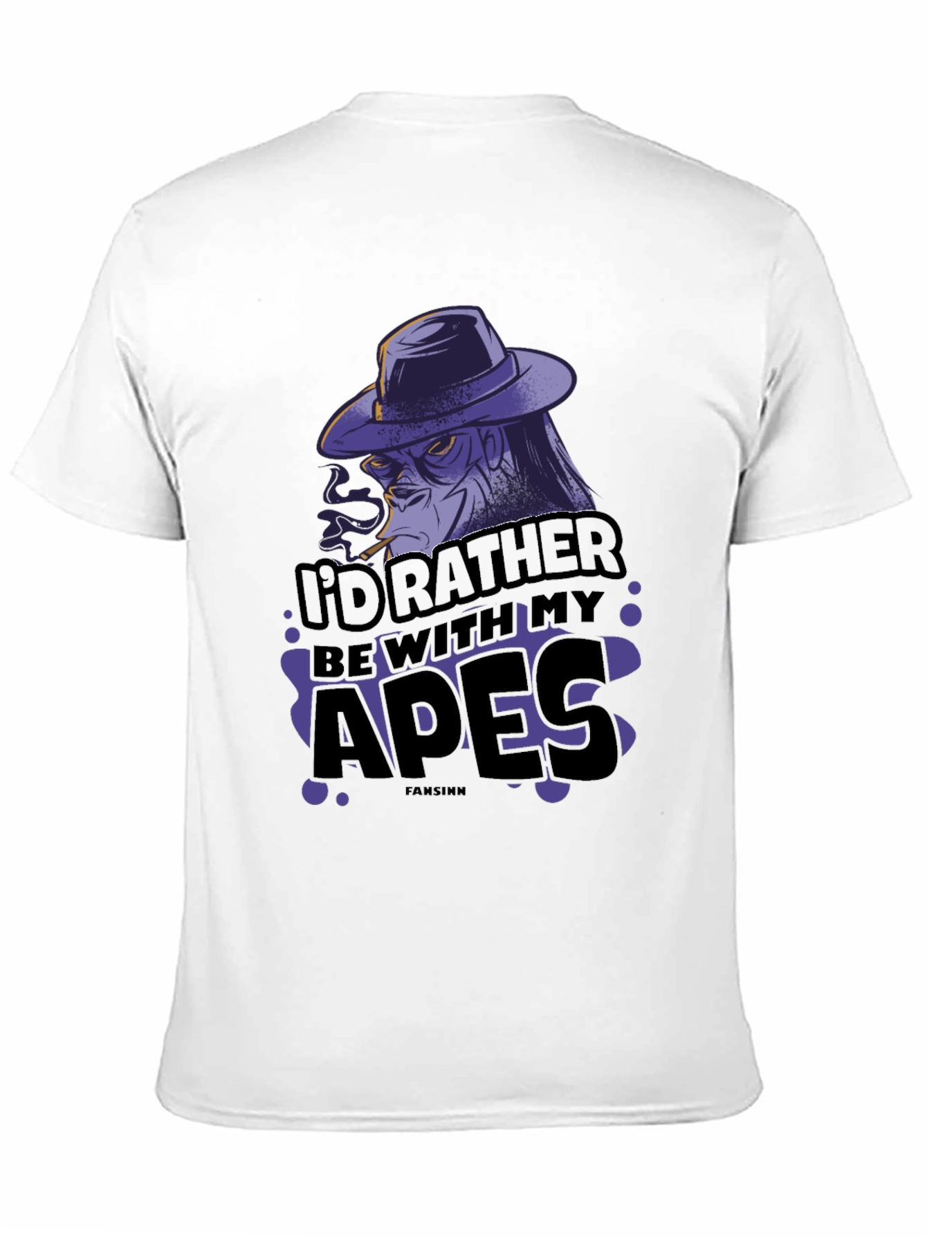 Ape Mafia T-Shirt - Id Rather Be With My Apes