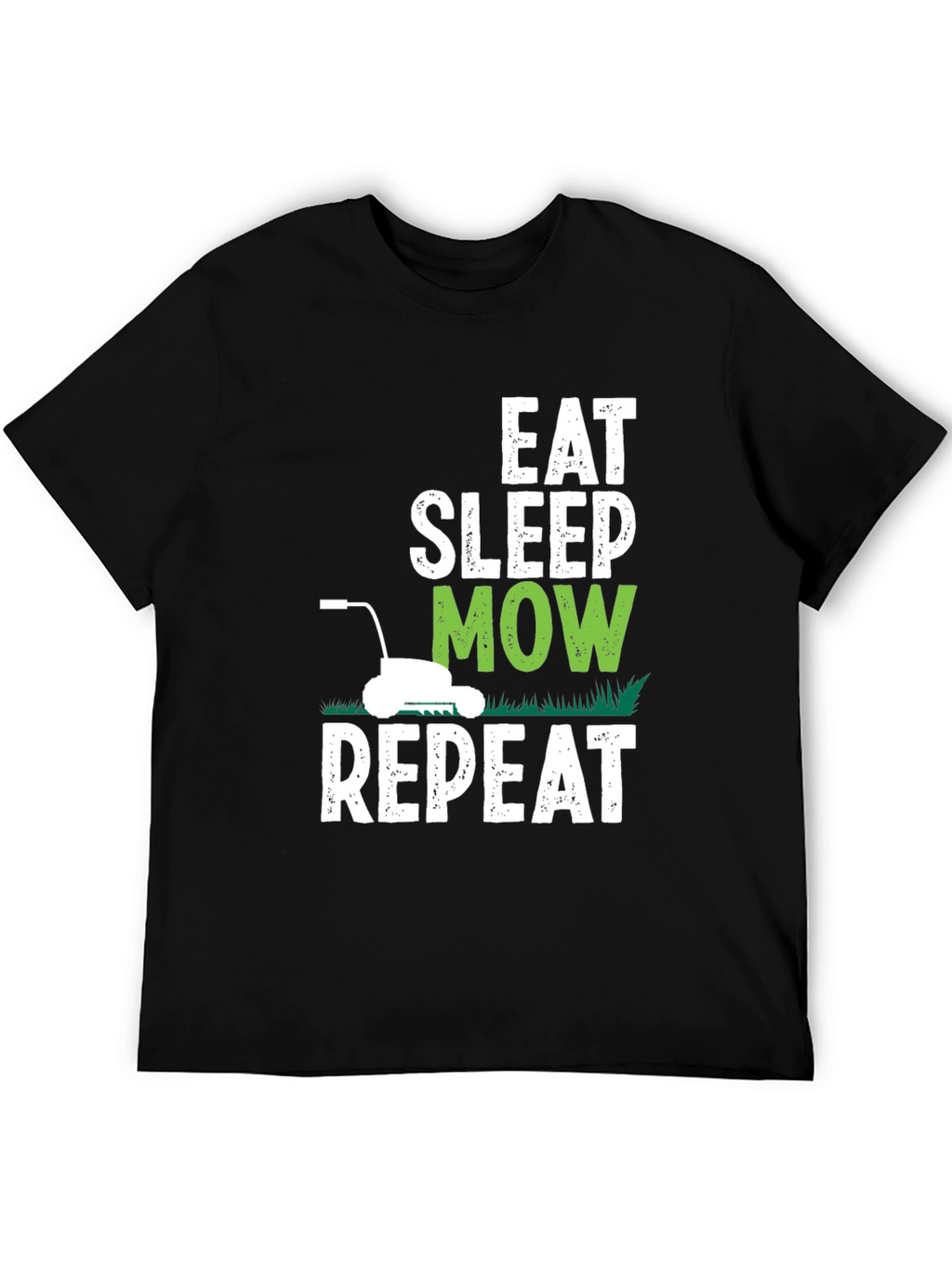 Eat Sleep Mow Repeat Graphic T-Shirt