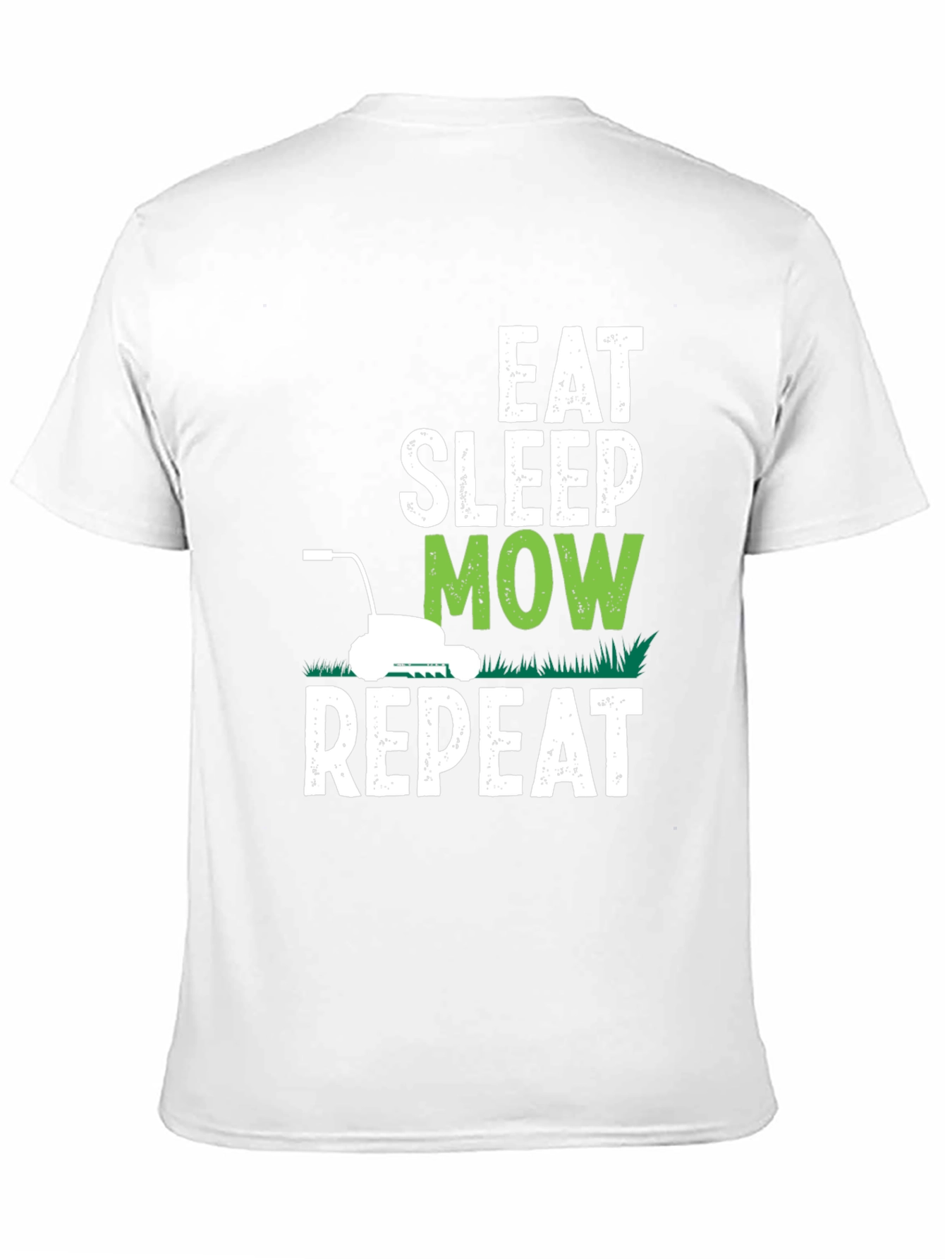 Eat Sleep Mow Repeat Graphic T-Shirt